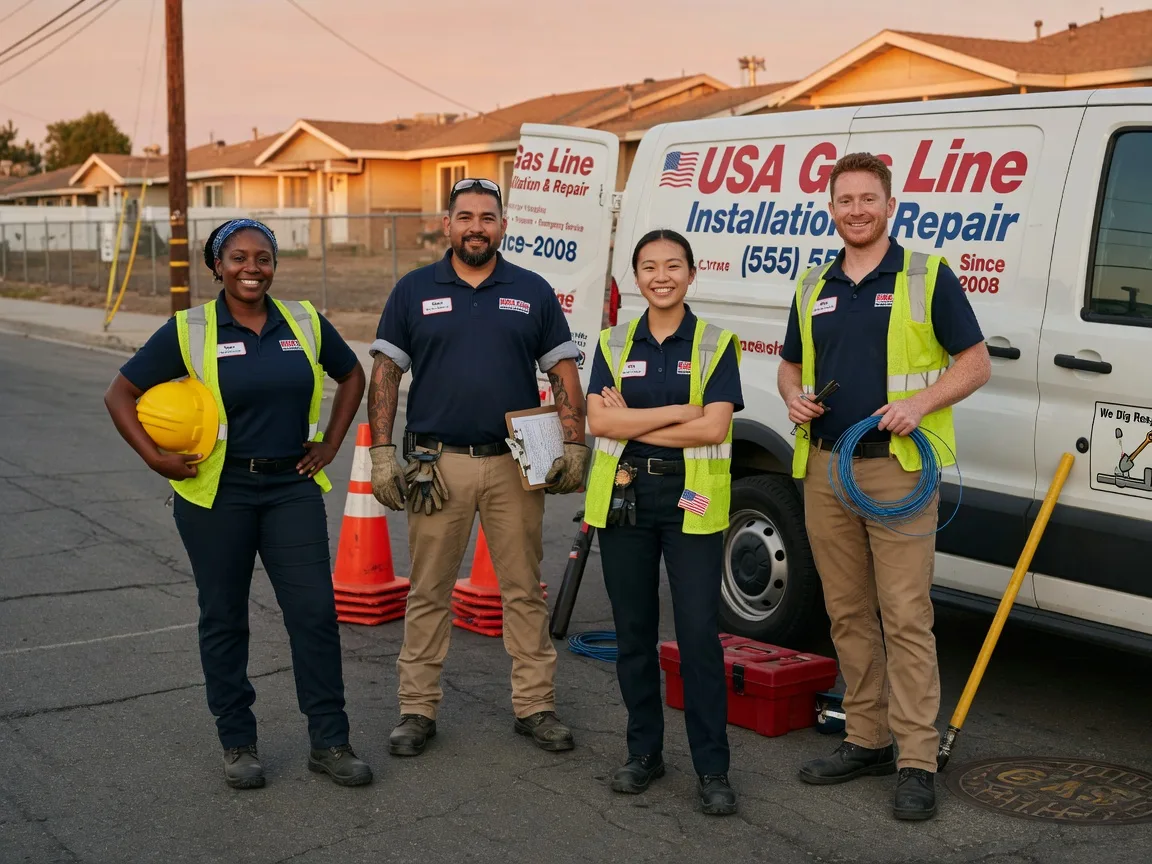 Gas Line Installation company in Jamaica, IA
